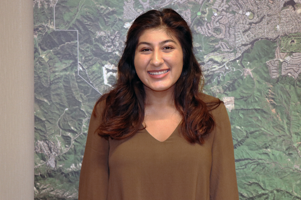 new Parks and Recreation Commission Student Member Serra Vithlani